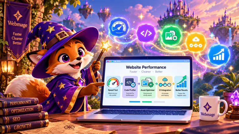 A WebMage performance dashboard: faster, cleaner, better